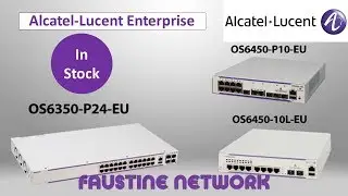 Alcatel Lucent OS6350 P24 OmniSwitch 6350 24 Port POE Gigabit Ethernet Switch 6