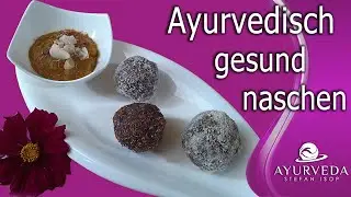 Verführerisch, gesund und lecker. Ayurveda Nachspeise | Rezept Haselnuss-Hafer Bällchen