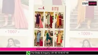 Keeloo Bittu Vol-2 Exclusive Stylist Rayon Readymade Salwar Suit Catalog Exporter | Surat Textile