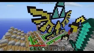 2beta2t Castle Copen - Mega Base With Pixelarts Found + Base Tour