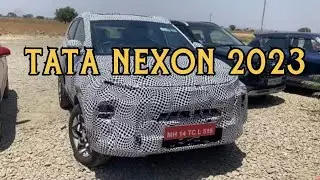 Tata Nexon 2023 facelift | leaked photos and information |