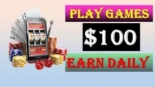Play Games & Earn $100 PER DAY | Earn Money By Google Play | Make Money Online