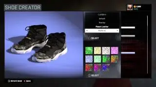 NBA 2K16 Shoe Creator - Air Jordan 11 Custom 