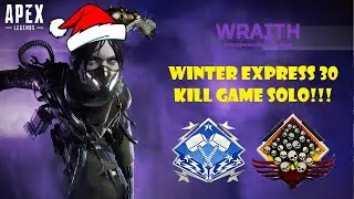 Solo World Record!?! Winter Express 30 kills 5k damage | Apex Legends