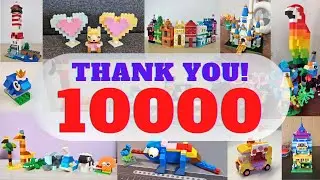 THANK YOU 10 000 SUBS Lego Classic Building Ideas