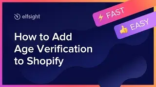 Как добавить Проверку возраста на Shopify (2020)