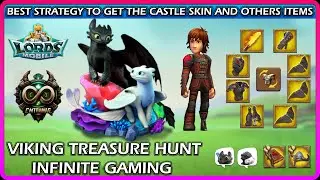 Lords Mobile new event Viking Treasure Hunt | Best strategy to get the Castle Skin and others items
