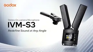 Godox New Release | Stereo On-camera Microphone IVM-S3