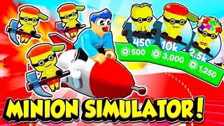 I Bought ALL EXCLUSIVES And ROCKET GAMEPASS In Minion Simulator!