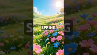 🌸 Spring Song for Kids | Learn About Spring | Preschool Nursery Rhyme 🎶