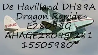 How to pronounce De Havilland DH89A Dragon Rapide E28098G AHAGE28099