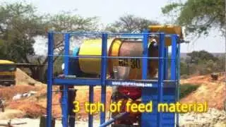 RG30 3tph Alluvial Gold Processing Plant