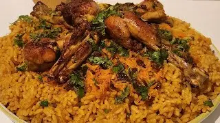 روز بالدجاج رائع جدا 😋😋😋