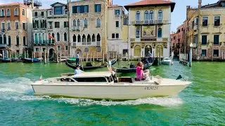 Venice Boat Ride | Magical Moments on the Canals of Italy 🇮🇹