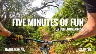 Ridge lines for days around here…MTB - Oahu, Hawaii