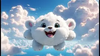 The Shy Cloud Puff | A Gentle Tale of Overcoming Fears | Kids Bedtime Story