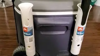 Convert Your Cooler into a Fishing Cart or a Rod Holding Cooler