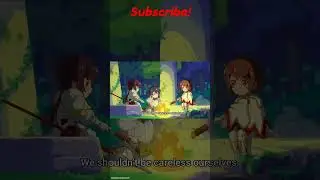 Heroes Eat Disgusting Food || Campfire Cooking in Another Wordl with My Absurd Skill #shorts