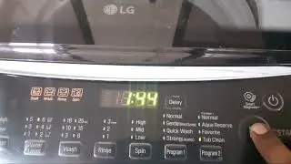 How to descale LG topload washing machine using ScaLGo descalling powder - Tamil