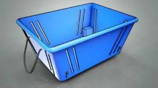 Christine Ann Alexander | Wheeled Laundry Basket