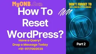 Reset WordPress in SECONDS with WPReset Plugin! #wordpresstutorial