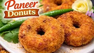 ***Paneer Donuts Recipe*** Crispy Iftar Snacks | Make & Freeze Ramadan Recipe