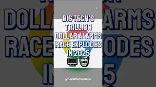 Big Tech's trillion‑dollar AI arms race explodes in 2025 🖥️🤖#reels #bigtech #ia