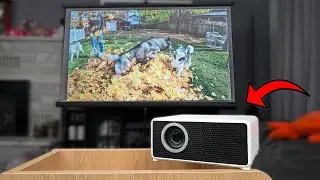 The Tiny Projector Makes Epic Movie Nights!