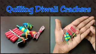 Quilling Diwali Crackers #QuilledDiwaliCrackers #QuillingArt#Quilling || Quilling Paper Art