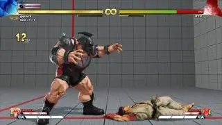 STREET FIGHTER V Super Russian Kick XX Cyclone Lariat XX EX Borscht Dynamite