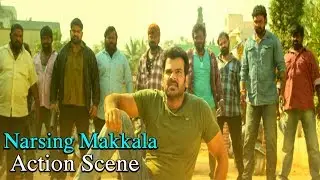 Narsing Makkala  Action Scene | Ultimate Action | 2018 Latest Movie Scene | Telugu Cinema
