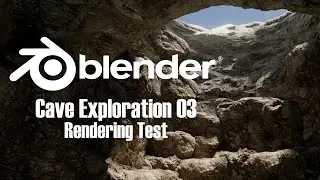 Blender 3D - Cave Exploration 03 #Blender #3D #animation #vfx #3danimation