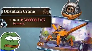 👑Rank 8 player with a life stealing Crane on Dooley - The Bazaar
