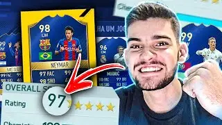 FUT DRAFT RETRO!! FIZ HIST&Oacute;RIA NO FIFA 17!! RECORDE MUNDIAL DE DRAFT