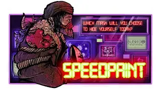 MASQUERADE 2020/ speedpaint / congrio ART