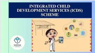 INTEGRATED CHILD DEVELOPMENT SERVICES (ICDS) scheme in hindi | CHN | B.Sc NURSING 4th YEAR