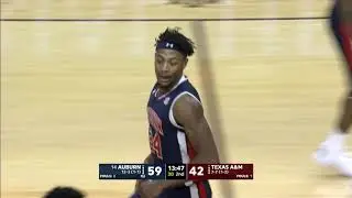 Auburn vs Texas A&M Men's Basketball Highlights