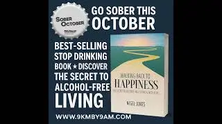 BEST-SELLING QUIT DRINKING BOOK - GO SOBER THIS OCTOBER
