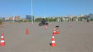 GYMKHANA GP 2025 stage 4 / Лукашин Владислав Санович / KTM duke 390 / heat 1 / 00:45:25