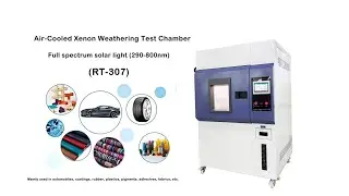 RT-307 Xenon Accelerated Weathering Test Chamber Manual