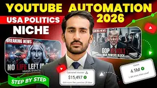 How I Made Viral USA Politics News Niche Using AI (Step-by-Step Guide)