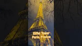 Even the January rain couldn&rsquo;t stop me from visiting this iconic place #myfav #eiffeltoweratnight