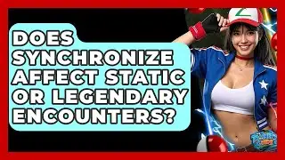 Does Synchronize Affect Static Or Legendary Encounters? - The Trainers Guide