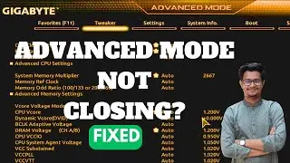 How to Fix Computer Stuck on Bios Advanced Mode | Get out of Bios