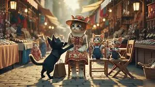 Realistic Day in the Life of Cats as Humans 😹 Cinematic Story