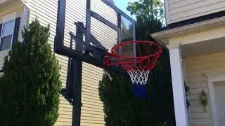 In Ground basketball hoop installation in Frederick MD by Furniture Assembly Experts Company