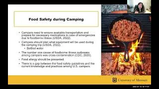 2022 Summer School for Consumer Food Safety Education - Summer food safety on the road