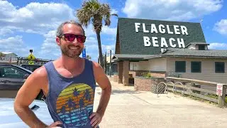Florida VLOG - Visiting Flagler Beach For The First Time!