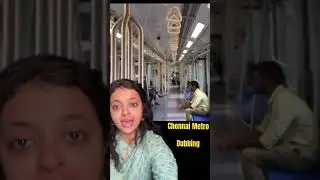 CHENNAI METRO DUBBING 🎙️✅ #music #dubbing #voiceover #chennai #metro #tamil #artist #voiceover