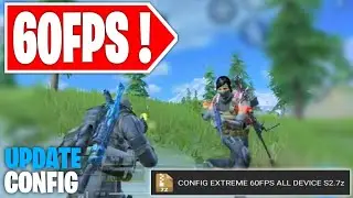CONFIG FOR COD MOBILE | EXTREME LOCK 60FPS BR MP UPDATE | 2021 [Nikto COD]